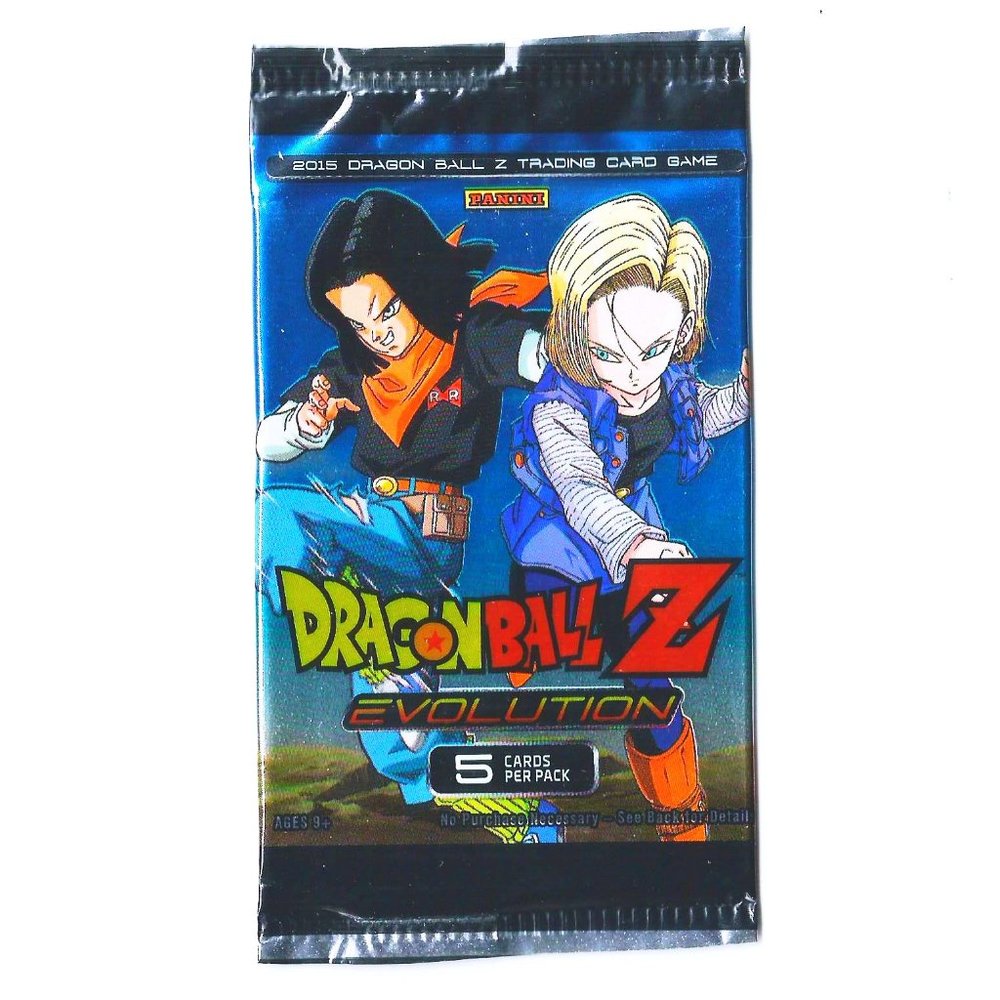 [NEW] (1) Dragonball Z - " Evolution " Booster Pack DBZ Anime Manga TCG **2015
